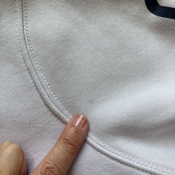 Carhartt Relaxed Fit Hoodie Women's Medium Light Purple Casual Comfort Lounge - Picture 6 of 9